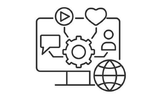 social media manager icon